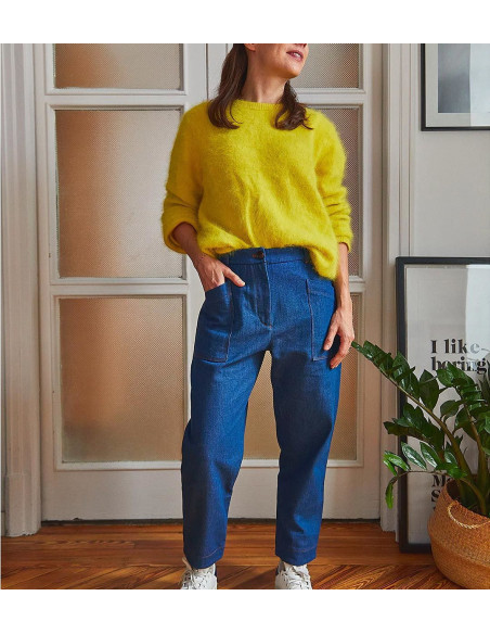 Padrão de calça e short Berlin - Ikatee