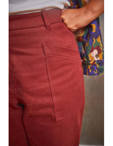 Padrão de calça e short Berlin - Ikatee