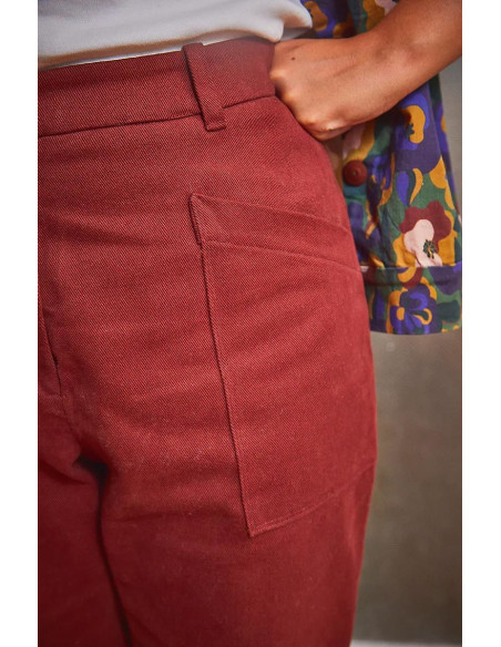 Padrão de calça e short Berlin - Ikatee