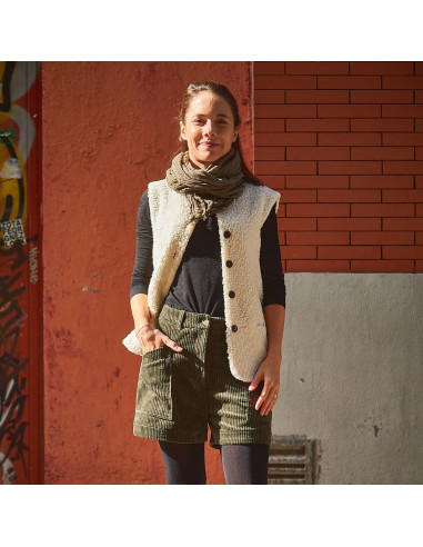 Padrão de calça e short Berlin - Ikatee