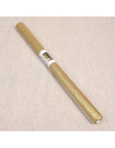Cupom glitter 50 x 70 cm - Ouro claro