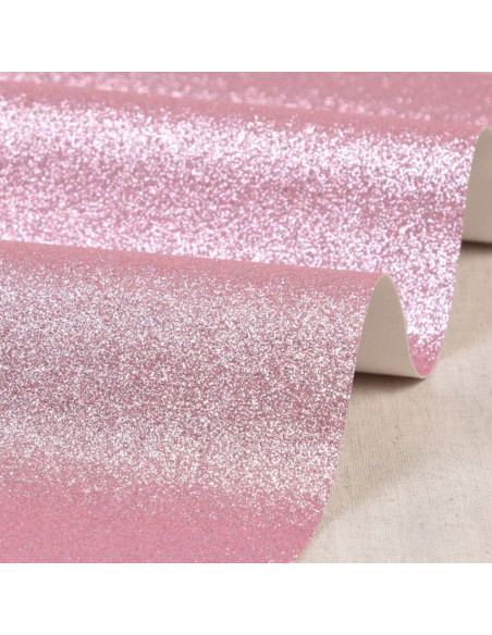 Cupom glitter 50 x 70 cm - Rosa