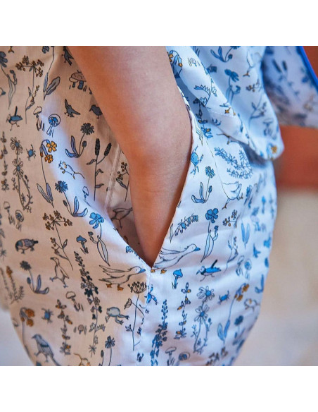 Padrão de pijamas Budapest kids - Ikatee