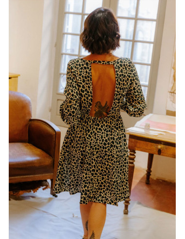 Padrão de vestido Primrose - Maison Fauve