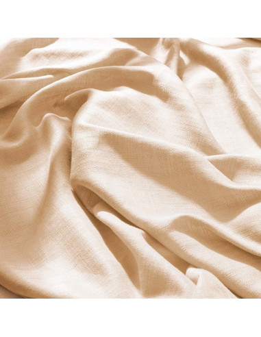 Tecido de algodão viscose Flake Off White - Atelier Brunette