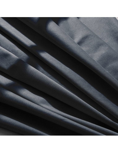 Tecido gabardine de algodão light Deep Charcoal - Atelier Brunette