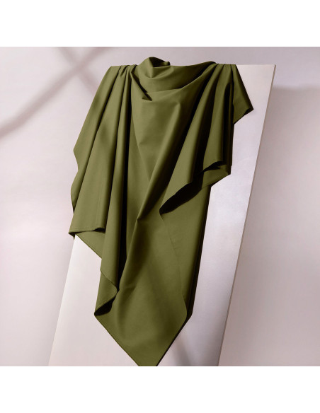 Tecido gabardine de algodão light Ivy Green - Atelier Brunette