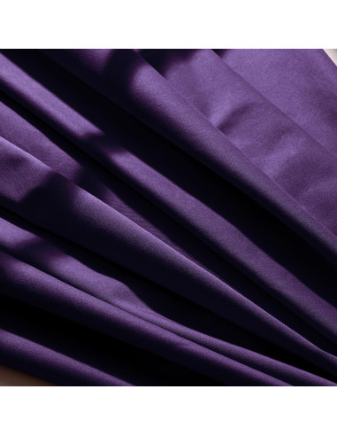 Tecido gabardine de algodão light Majestic Purple - Atelier Brunette