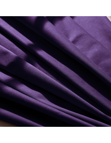 Tecido gabardine de algodão light Majestic Purple - Atelier Brunette