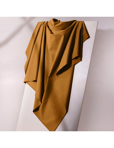 Tecido gabardine de algodão light Ochre - Atelier Brunette