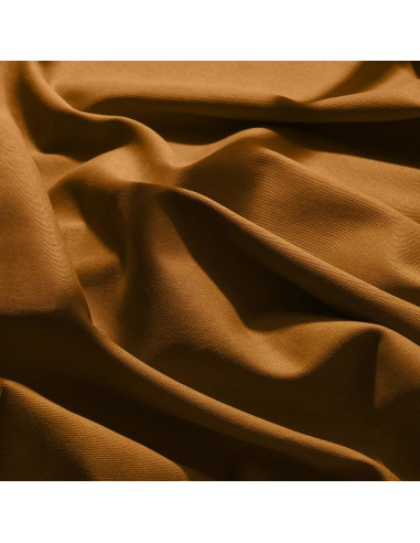 Tecido gabardine de algodão light Ochre - Atelier Brunette