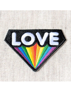 Emblema termocolante Love - Seção LOVE
