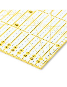 Régua patchwork Omnigrid ângulos 15 x 30 cm 2