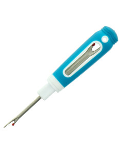 Descosedor duplo com tampa e borracha para remover fios