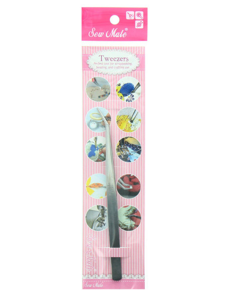 Pinça overlock, máquina de costura, bordado 15 cm