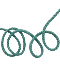 Cordão de moletom liso - Azul pacífico