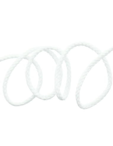 Cordão de moletom liso - Branco