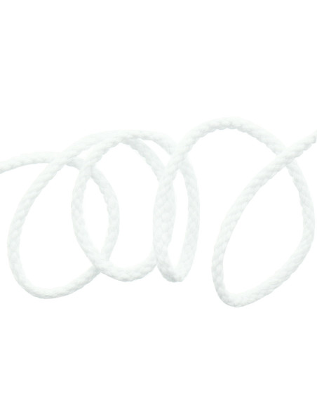 Cordão de moletom liso - Branco
