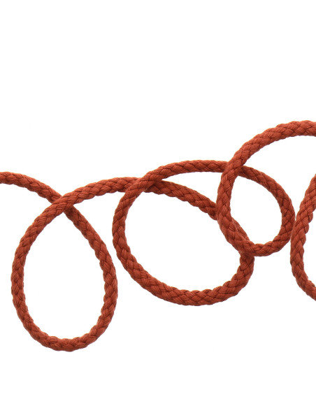Cordão de moletom liso - Terracota