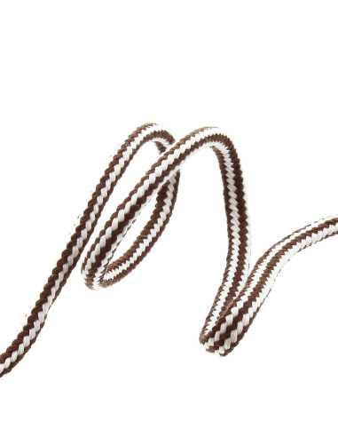 Cordão de moletom basco - Marrom