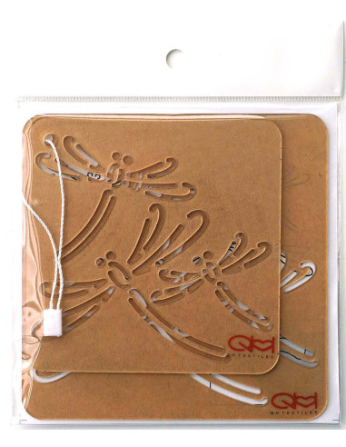 Conjunto de 2 moldes para estêncil sashiko - Tonbo