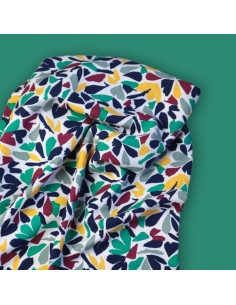 Tecido crepe de viscose Petra Leia - Verde