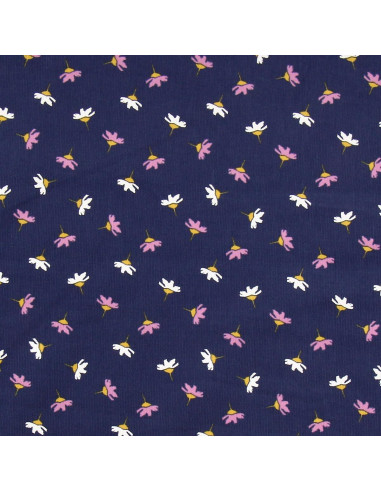 Tecido veludo estampado - Erina
