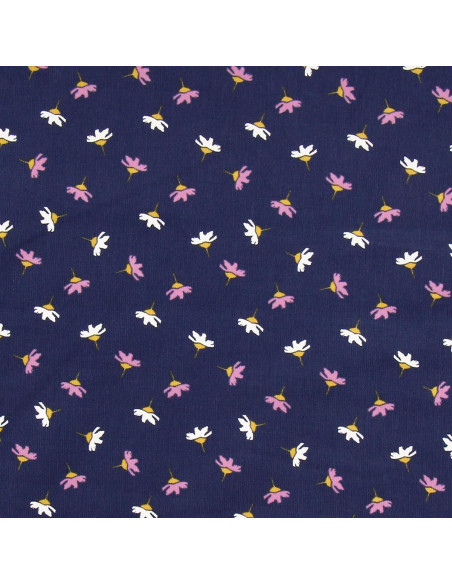 Tecido veludo estampado - Erina