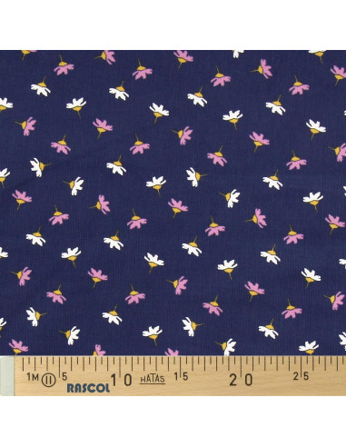 Tecido veludo estampado - Erina