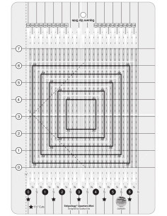 Regra Stripology Quarters Mini Creative Grids