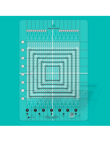 Regra Stripology Quarters Mini Creative Grids