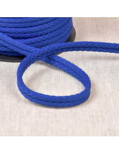 Cordão duplo de viés chevron - Azul real