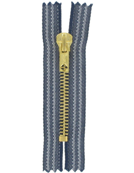 Fecho de correr Especial Jeans - Jeans Escuro