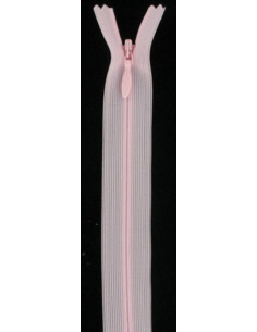 Fecho invisível - Rosa