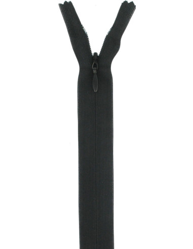 Fecho invisível - Preto