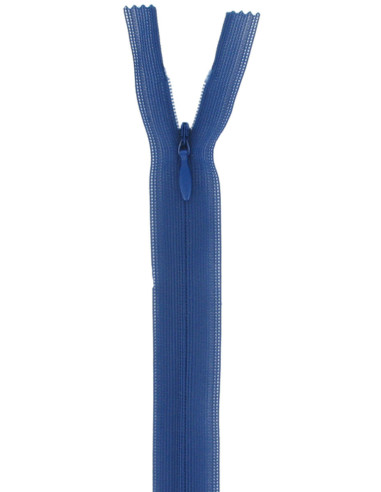 Fecho invisível - Azul bugatti