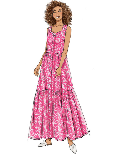 Molde de vestido - Butterick 6983
