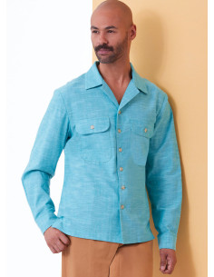 Molde de camisa - Butterick 6984 2