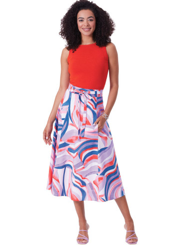 Molde de saia - Butterick 6986