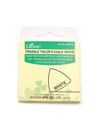 Giz de alfaiate Clover - Branco
