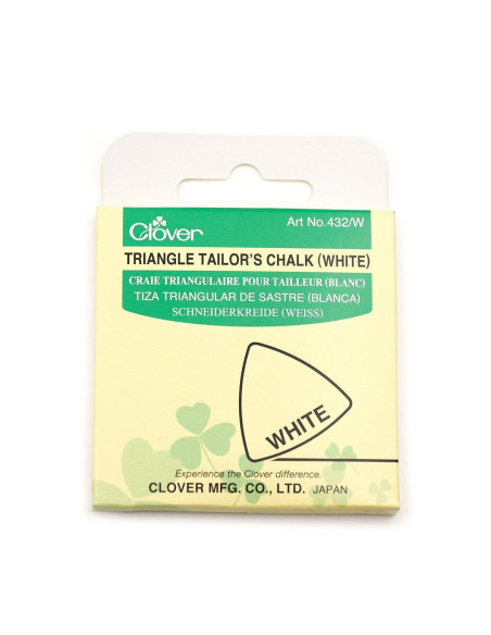 Giz de alfaiate Clover - Branco
