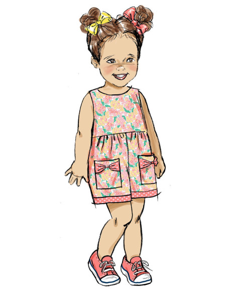 Molde de vestido - Butterick 6987