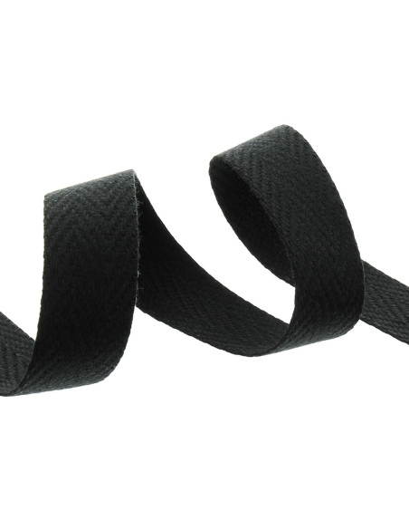 Alça de bolsa em espinha - Preto
