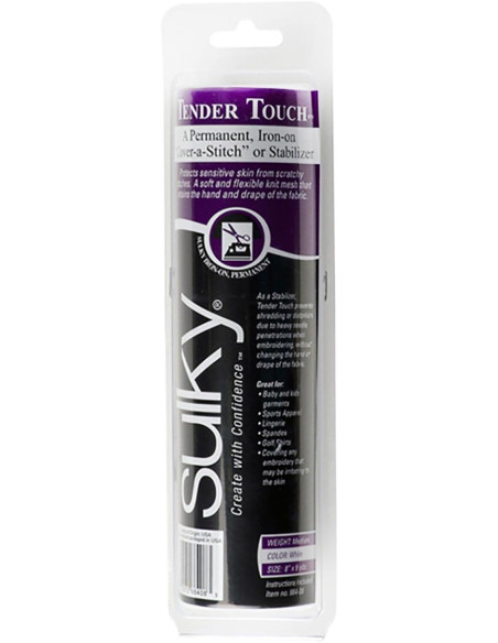 Proteção para bordado Tender Touch Sulky - 20 cm x 822 cm