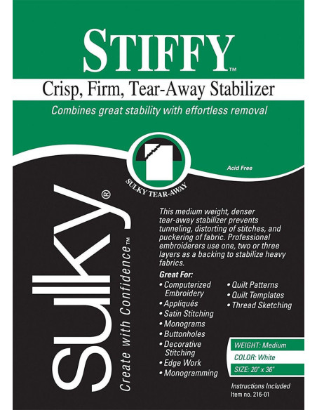 Estabilizador para rasgar Sulky Stiffy