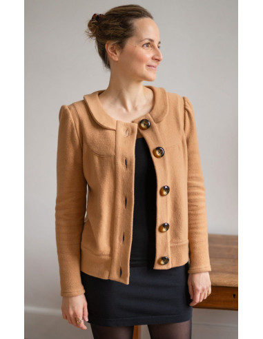 Padrão de colete Gemme - Anna Rose patterns