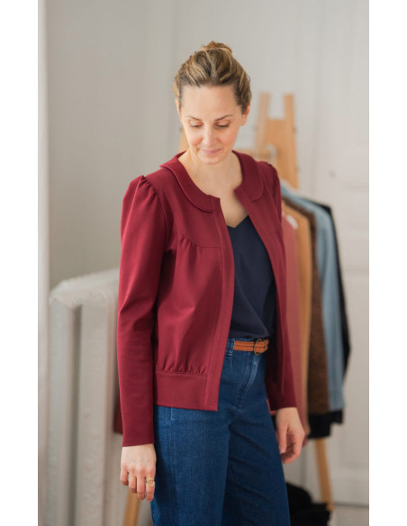 Padrão de colete Gemme - Anna Rose patterns