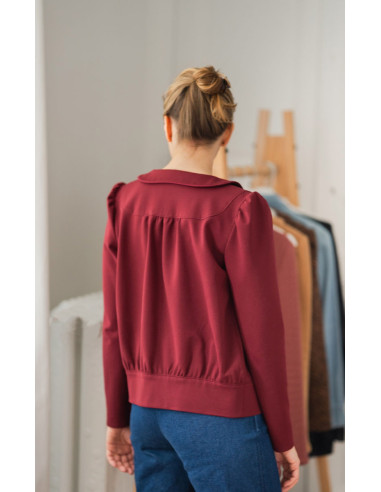 Padrão de colete Gemme - Anna Rose patterns