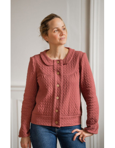 Padrão de colete Gemme - Anna Rose patterns