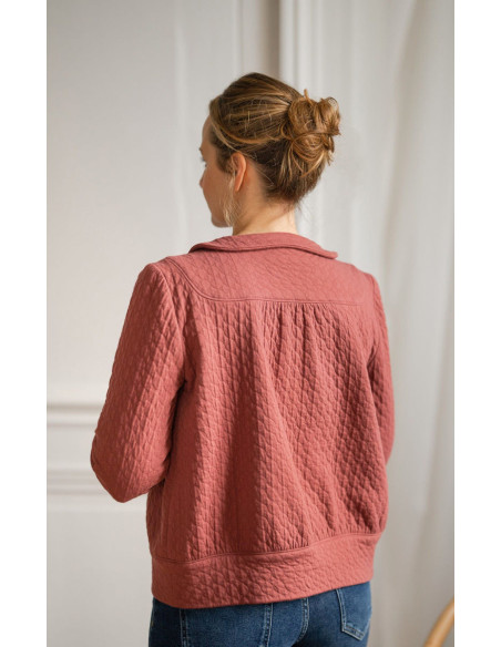 Padrão de colete Gemme - Anna Rose patterns